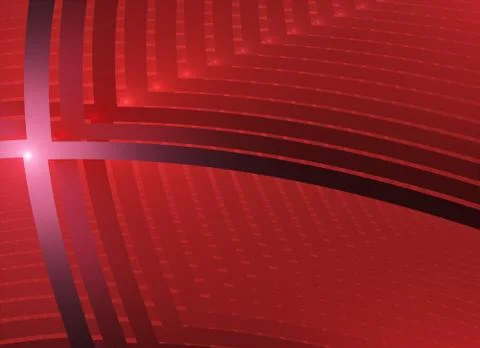 Dynamic curves ands blur pattern. Fractal graphics. Science and technology co Stock Illustration