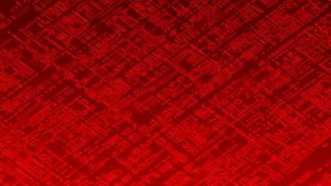 Dynamic Data Visualization: Hexagonal Movement Stock Footage 301273060