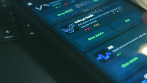 Dynamic data visuals for animated charts... | Stock Video | Pond5