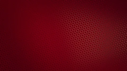Dynamic deep red video pattern with diagonal flow from fine dots and stars to Stock Footage 330924977