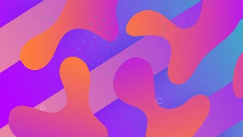 Dynamic Design. Mobile Paper. Digital Banner. Abstract Element. Stock-Illustration