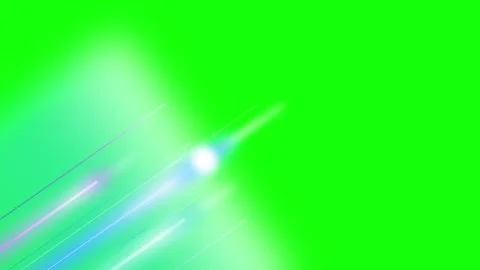 Dynamic diagonal light streaks overlay on green screen for motion and trans.. Stock-Footage 337555439
