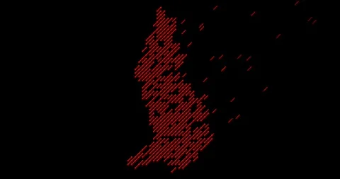 Dynamic Diagonal Lines Forming Map of Liechtenstein Stock Footage 327548402