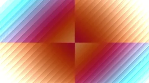 Dynamic diagonal stripes and smooth color gradients Video stock 329714561