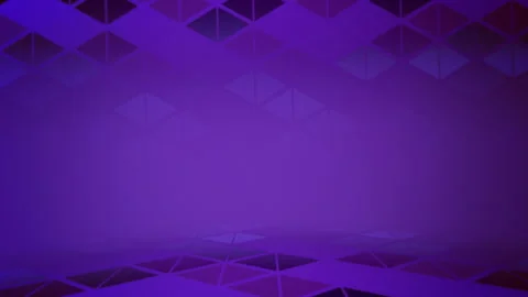 Dynamic diamond pattern on purple background Stock Footage 293025977