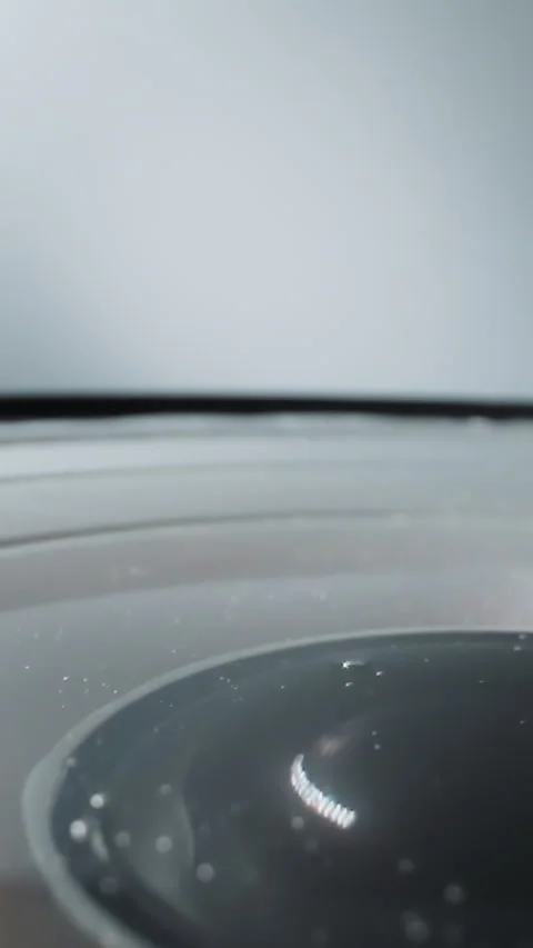 Dynamic diaphragm rises and falls creating sound waves Stock Footage 307461909