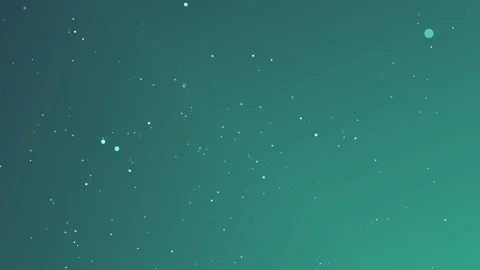 Dynamic digital abstract background with sparkling lights and gradient teal.. Stock Footage 315401676