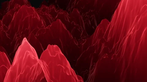 Dynamic digital art dark red background with swirls and splatters 스톡 동영상 303536103