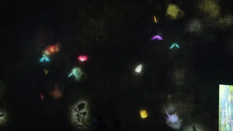 Dynamic Digital Art of Fluid Organic Structures Vidéo 333449864