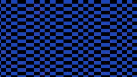 Dynamic digital checkerboard background with geometric grid lines motion ab.. Stock Footage 333106603