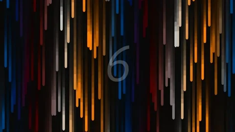 Dynamic digital data visualization background featuring illuminated number .. Stock Footage 342205525