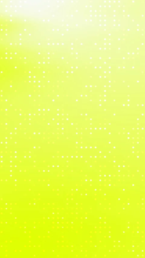 Dynamic digital dots pattern on vibrant lime green gradient background Stock Footage 329254385