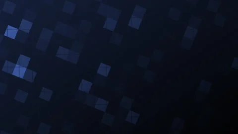 Dynamic digital mosaic pattern with glowing blue pixel cubes in motion 스톡 동영상 315400862