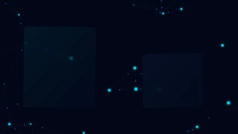 Dynamic Digital Network Background Loop for Technology Data and Global Stock Footage 345549139