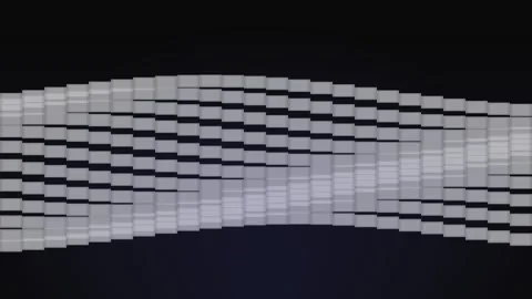 Dynamic digital wave pattern background, modern abstract data visualization.. Stock Footage 337655611