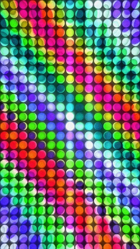 Dynamic display of colorful abstract patterns Stock Footage 314372842