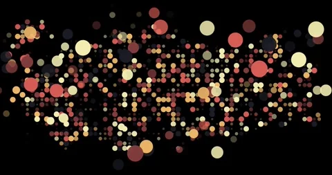 Dynamic Dot Pattern Builds Turkey Map Video stock 312173491