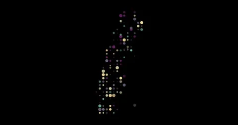 Dynamic Dots Materialize into Sweden Map Formation Stock Footage 319300321