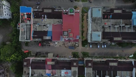 Dynamic drone exploration revealing an intricate tapestry of interconnected.. Video stock 325305729