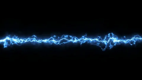 Dynamic Electric Arcs Action Fx Loop Stock Footage 124595807
