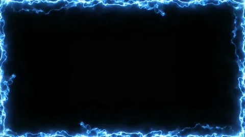 Dynamic Electric Arcs Frame Action Fx Loop Video stock 142575069