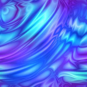 Dynamic electric blue neon colored modern scientific pattern Stock Illustration