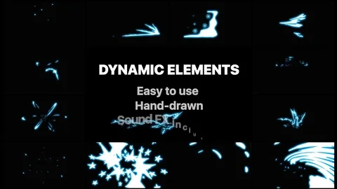 Dynamic Elements 스톡 After Effects