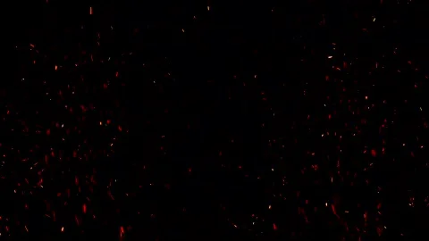 Dynamic embers collide with each other in a burning inferno texture overlay. Stock Footage 221999403
