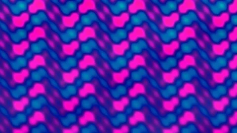 Dynamic emerald and cyan striped wave pattern animation background loop Stock Footage 336228539