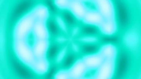 Dynamic emerald glow abstract background with glowing circle pattern video lo Stock Footage 336769824