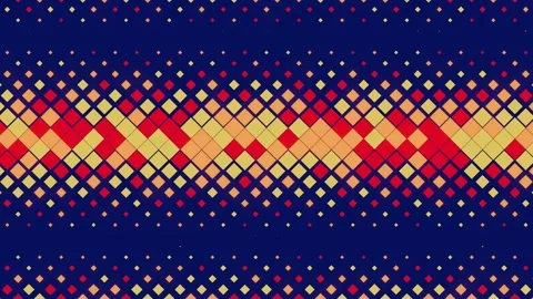 Dynamic endless patterns for immersive VJ loops at vibrant music events Stock Footage 293287005