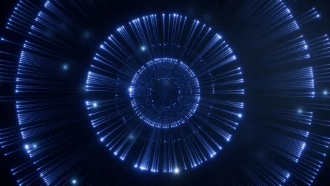 Dynamic energy light flow motion loop animated Stock Footage 326456558