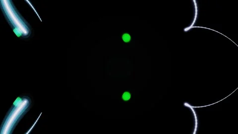 Dynamic Energy Ribbon Fields and Kinetic Plasma Oscillation Stock Footage 339404809