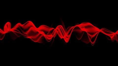 Dynamic energy stream. Abstract wave energy background. Fractal light field.. Stock Illustration