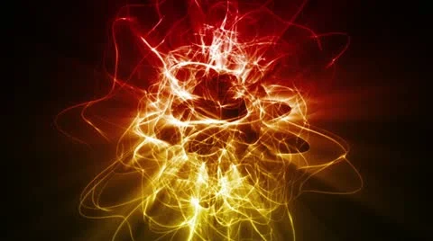 Dynamic Energy Swirl Background Stock Footage 22238364