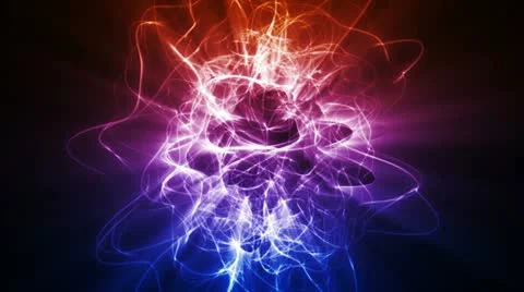 Dynamic Energy Swirl Background Stock Footage 22269003