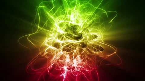 Dynamic Energy Swirl Background Stock Footage 22272189