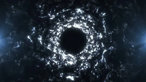 Dynamic energy vortex emanating light and motion Stock Footage 320556233