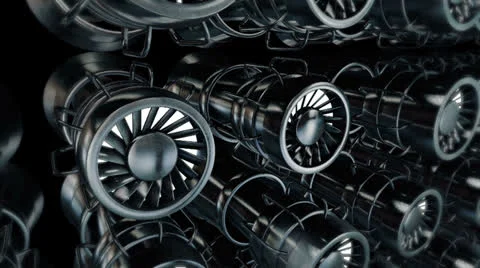 Dynamic Engine Stock Footage 23458299