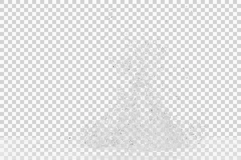 A dynamic explosion of white granular particles erupts upwards Stock Photos