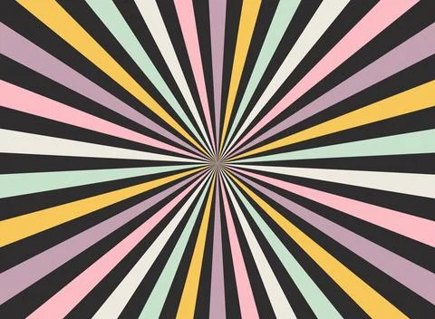 Dynamic, eye-catching swirling lines, perfect for modern posters Stock Illustration