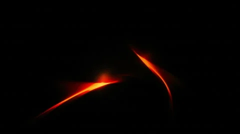 Dynamic Fiery Red  Rotational Motion Stock-Footage 48950866