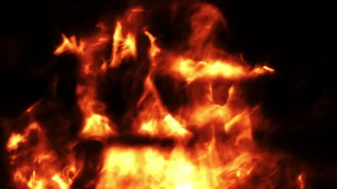 Dynamic Fire Background 動画素材 103567337