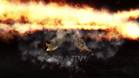 Dynamic Flame Unveil Stock After Effects