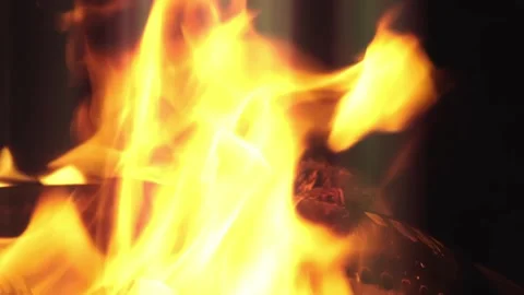 Dynamic Flames Stock Footage 248339613
