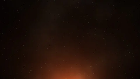 Dynamic flicker with particles flying out from below or sparks Stock Footage 267721316