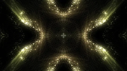 Dynamic Flickering Particles Background Loop Stock Footage 262949454