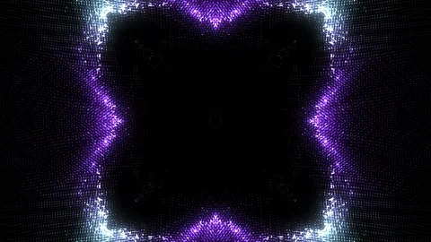 Dynamic Flickering Particles Background Loop Stock Footage 262950187