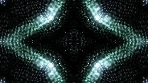 Dynamic Flickering Particles Background Loop Stock Footage 262951151