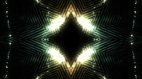 Dynamic Flickering Particles Background Loop Stock Footage 262956572